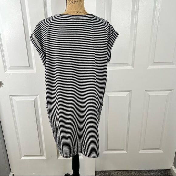 Sz XL Athleta Ease Up Gray & Black Sweater Dress $125 MSRP - Picture 6 of 12